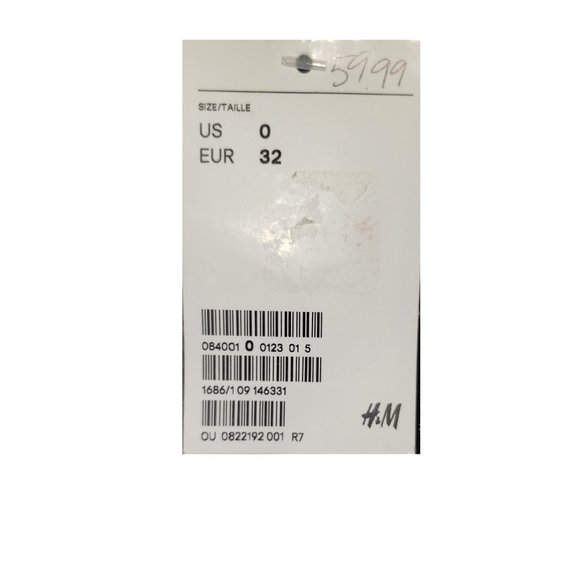 NEW H&M Black Lace Party Cocktail MINI Dress SZ 0 - Picture 9 of 13